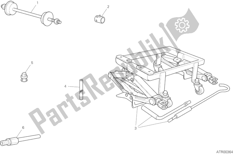 Wszystkie części do Narz? Dzia Serwisowe Warsztatu, Stela? Ducati Monster 659 Australia 2019